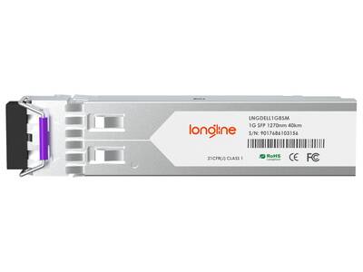 Longline 1gb Single Mode SFP module for Dell LNGDELL1GBSM
