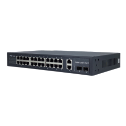 Longline 24 Port Gigabit PoE Switch | 4 Uplink + 4 SFP | L2 Managed | 370W - LONGLINE (1)