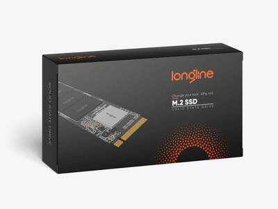 Longline 256GB NVMe M.2 Sata SSD 2100/1300MB/s LNG2100NV/256GB - 6