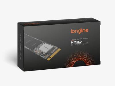 Longline 256GB NVMe M.2 Sata SSD 2100/1300MB/s LNG2100NV/256GB