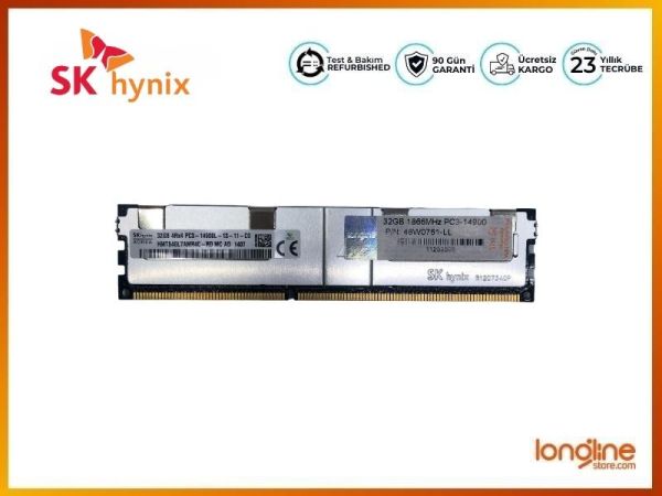 LONGLINE 32GB DDR3 PC3-14900L 1866MHz LRDIMM IBM 46W0761
