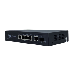 Longline 4 Port Gigabit PoE Switch | 1 Uplink Port - LONGLINE (1)