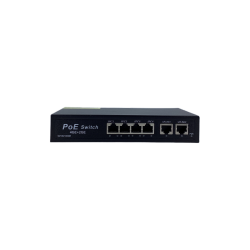 Longline 4 Port Gigabit PoE Switch | 2 Uplink + 1 SFP - LONGLINE