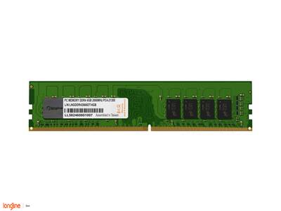 Longline 4GB DDR4 2666MHz Masaüstü PC Bellek CL19 PC4-21300 LNGDDR42666DT/4GB