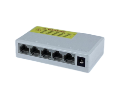 Longline 5 Port Gigabit Ethernet Switch | 10/100/1000 Mbps | Plastik Kasa - LONGLINE (1)
