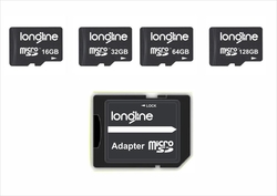 Longline 64 GB MicroSDHC Class 10 Hafıza Kartı + Adaptör - Thumbnail