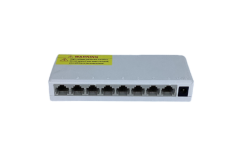 Longline 8 Port Gigabit Ethernet Switch | 10/100/1000 Mbps | Plastik Kasa - LONGLINE