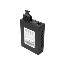 LNG-8110GMA-11-05-AS 10/100/1000 MM 550M 850NM MEDIA CONVERTER - Thumbnail