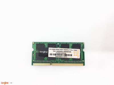 Longline 8GB DDR3L 1600MHz 1.35V Notebook Bellek CL11 PC3-12800 SO-DIMM LNGDDR3L1600NB/8GB - 1