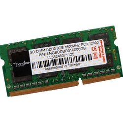 LONGLINE - Longline 8GB DDR3 1600MHz NOTEBOOK RAM LNGSODDR316008GB