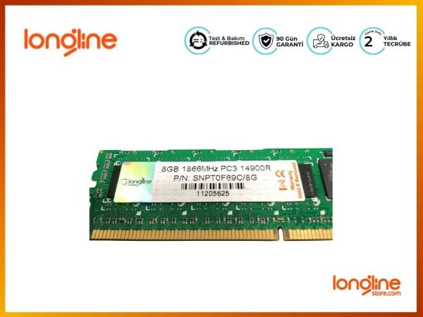 LONGLINE DDR3 DIMM 8GB 1866MHZ PC3-14900R ECC 1RX4 E2Q94AA