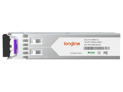 Longline GLC-FE-100FX-LL 100BASE-FX SFP 1310nm 2km Industrial DOM for Cisco