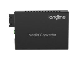 LONGLINE LNG-3110GSA-11-80-AS 10/100/1000M 1550nm DFB SM 80Km SC Media Converter - LONGLINE (1)