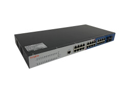 LONGLINE LNGIGF24GT-M 4×1000Base-X SFP slot+24×1000Base-T RJ45 port single power，AC220V with layer 3 Management no fans , support static routing RIP Endüstriyel Switch - 4