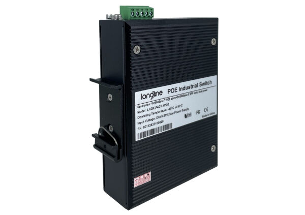 Longline LNGIGF4GT-4POE 6-Port 10/100/1000 Mbps Yönetilemeyen Endüstriyel PoE Switch - 2