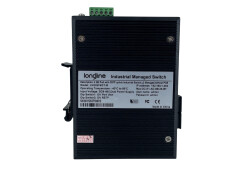 LONGLINE LNGIGF4GT-M 2×1000Base -X SFP port+4×1000Base-T RJ45 port ,dual power ,DC9-48V(redundancy) with Management Endüstriyel Switch - 3