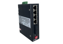 LONGLINE LNGIGF4GT-M 2×1000Base -X SFP port+4×1000Base-T RJ45 port ,dual power ,DC9-48V(redundancy) with Management Endüstriyel Switch - LONGLINE