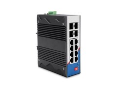 LONGLINE LNG4IGF8GT-M 4×1000Base -X SFP port+8×1000Base-T RJ45 port ,dual power ,DC9-48V(redundancy) with Management Endüstriyel Switch - LONGLINE