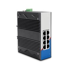 Longline LNGIGT 8-Port 10/100/1000 Mbps Yönetilemeyen Endüstriyel Switch - LONGLINE