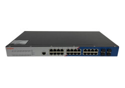 LONGLINE LNGIWF24GT-M 4×10GBase-X SFP+ slot+24×1000Base-T RJ45 port single power，AC220V with layer 3 Management no fans , support static routing RIP Endüstriyel Switch - LONGLINE