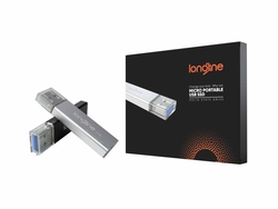 Longline Micro Portable 120GB Usb SSD Flash Bellek Gri 550/500Mb/Sn Okuma Yazma - Thumbnail