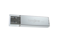 LONGLINE - Longline Micro Portable 128GB Usb SSD Flash Bellek Gri 550/500Mb/Sn Okuma Yazma