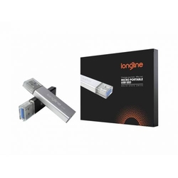 LONGLINE - Longline Micro Portable 512GB Usb SSD Flash Bellek Gri 550/500Mb/Sn Okuma Yazma (1)