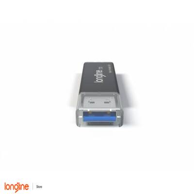 Longline Micro Portable 512GB Usb SSD Flash Bellek Gri 550/500Mb/Sn Okuma Yazma