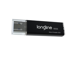 LONGLINE - Longline Micro Portable 960GB Usb SSD Flash Bellek Gri 550/500Mb/Sn Okuma Yazma