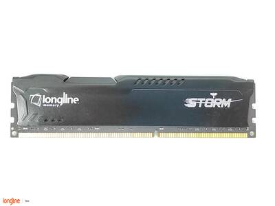 Longline STORM 8GB DDR4 3200MHz Soğutuculu Masaüstü PC Game Bellek CL18 PC4-25600 LNGDDR4ST3200DT/8GB