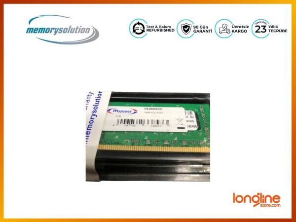 Memory Solution MS4096DE521 DDR3 DIMM 4GB 1333MHZ PC3-10600U - 2