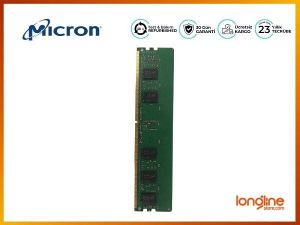 MICRON 8GB MTA9ASF1G72PZ-2G6D1QI DDR4 PC4-2666V Memory