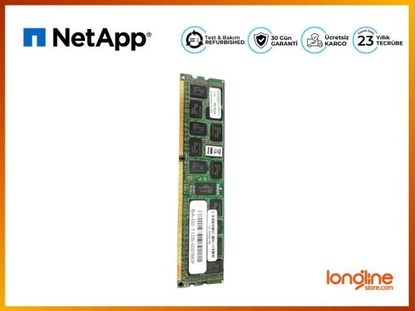 NetApp DDR3 4GB 1066MHZ PC3-8500P ECC X3204-R6+A0 107-00092+A0
