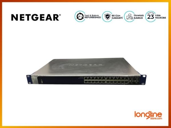 Netgear ProSAFE GSM7224 24 Port Gigabit Ethernet Network Switch - 3