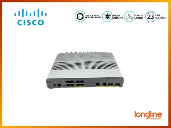 New Sealed Cisco WS-C2960CX-8PC-L Catalyst 2960-CX Switch 8 Ports Managed - 1