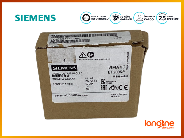 NOB SIEMENS 6ES7132-6BF01-0BA0 DIGITAL OUTPUT PLC MODULE - 3