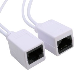 Passive Power Over Ethernet Adapter POE Cable Splitter Injector - 2