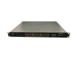 Planet 24Port Switch 802.3at PoE+4Port G TP/SFP - Switch - PLANET