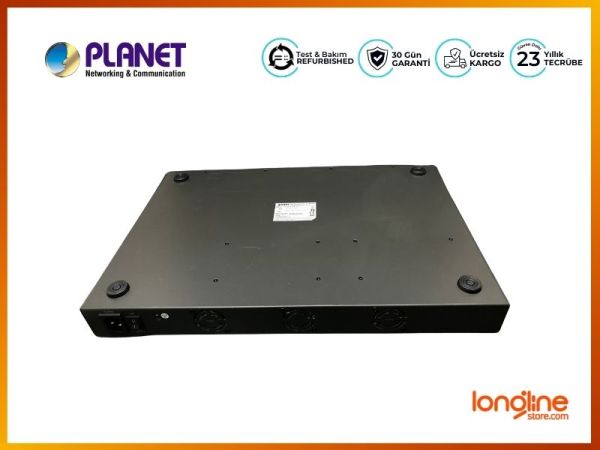 Planet 24Port Switch 802.3at PoE+4Port G TP/SFP - Switch - 4