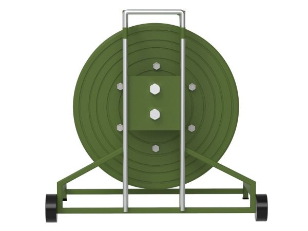 Portable Field Deployable Tactical Fiber Optic Cable Reel