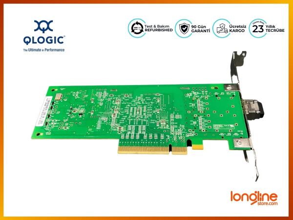 QLogic QLE2560 8GB Single Port SFP PCIe x8 High Profile Fibre Channel HBA Card - 3