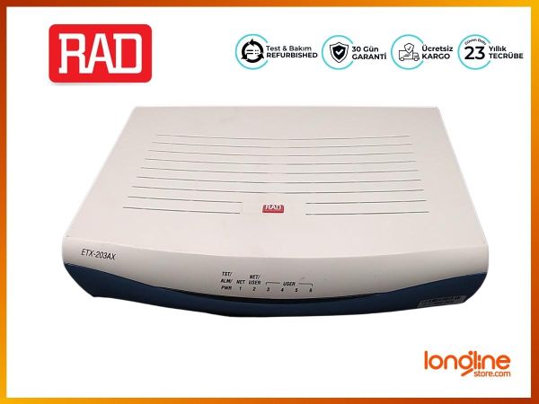 RAD ETX-203AX/GE/2SFP/4UTP CARRIER ETHERNET DEMARCATION - 1