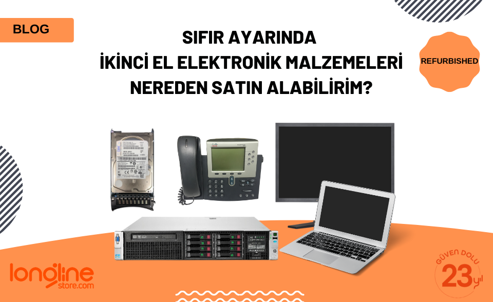 SIFIR AYARINDA İKİNCİ EL ELEKTRONİK MALZEMELERİ NEREDEN SATIN ALABİLİRİM?