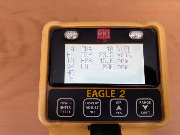 RKI Eagle 2 Multiple Gas Monitor (6 Gas including PID)
