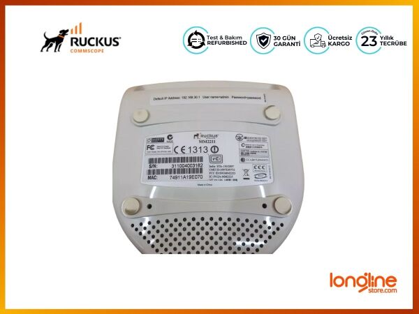 RUCKUS MEDIAFLEX 2211 901-2211-EU00 MM211 Metro Broadband Gateway - 3