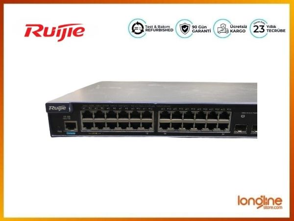 Ruijie RG-S2910-24GT4SFP-UP-H 24 Port Gigabit Network PoE Switch - 4