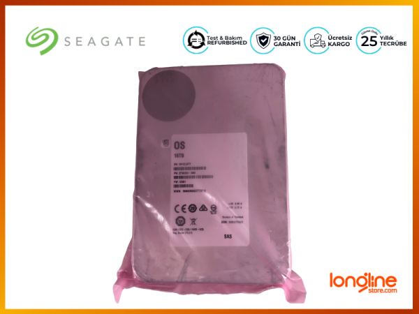 SEAGATE 16TB 7.2K SAS 12G 3.5 SERVER STORAGE JBOD HDD - 2