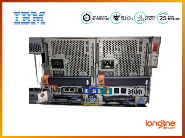 SERVER IBM X3850 X5 4U 4-BAY 2.5 SFF 4xCPU 8xMEM RISER 2xPSU 7143-AC1 - 3