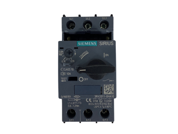 Siemens 3RV2011-0HA10 Circuit Breaker Protection - 1