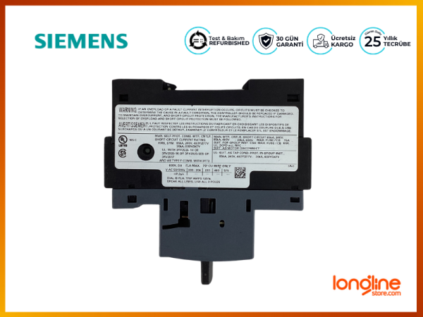 Siemens 3RV2011-0HA10 Circuit Breaker Protection - 3